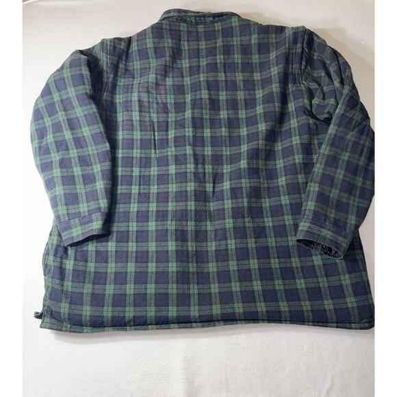 Work n’ Sport Flannel Quilted Jacket Removeable Sleeves Pearl Buttons‎ 3XL - Picture 8 of 13